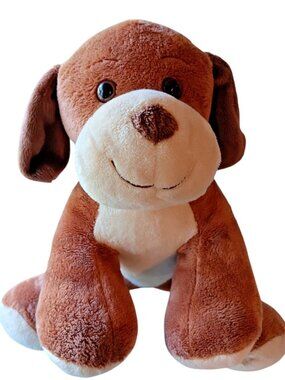 Build-A-Bear VELVET HUGS  Brown Plush Dog Stuffed Animal‎ 12" Soft Toy Friend